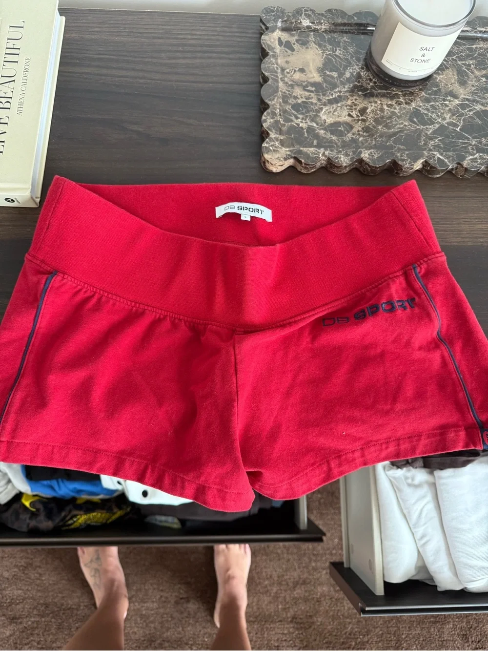 Dairy Boy Sport Red Two-Piece Athletic Tank & Shorts Set